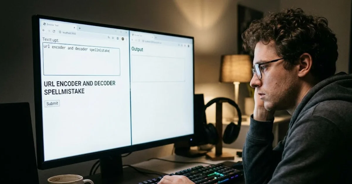 URL Encoder and Decoder SpellMistake