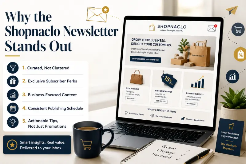 newsletter shopnaclo